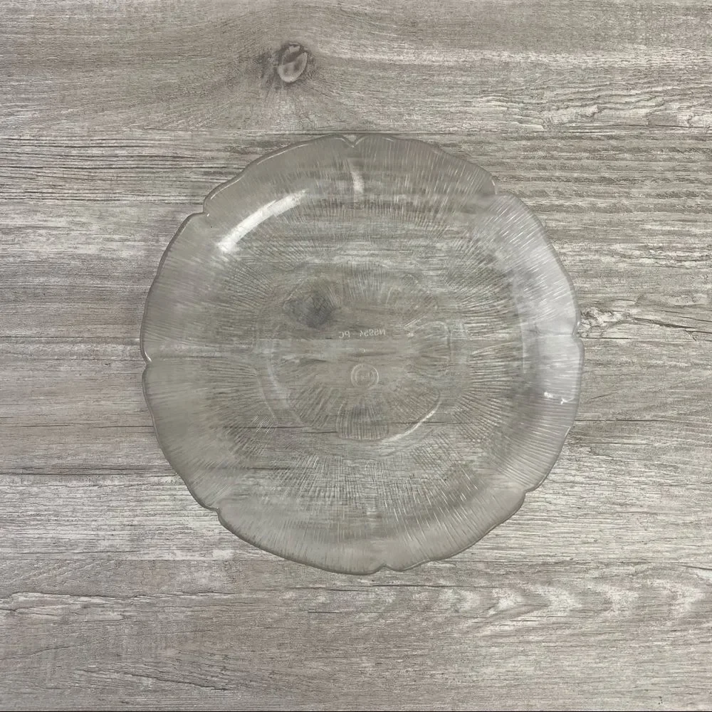NSF certified Clear Flower Pedal circular Tray